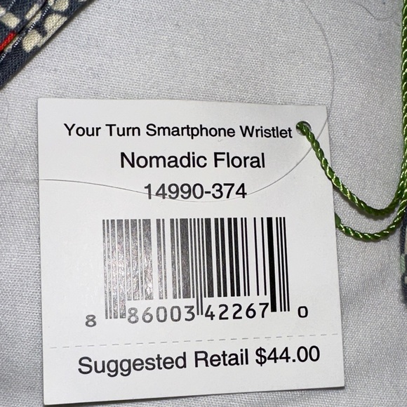 Vera Bradley Nomadic Floral Wristlet - Picture 5 of 8